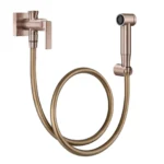 Ducha Higiênica com Registro e Derivação Stillo Ref. 00823769 Cobre Escovado Docol